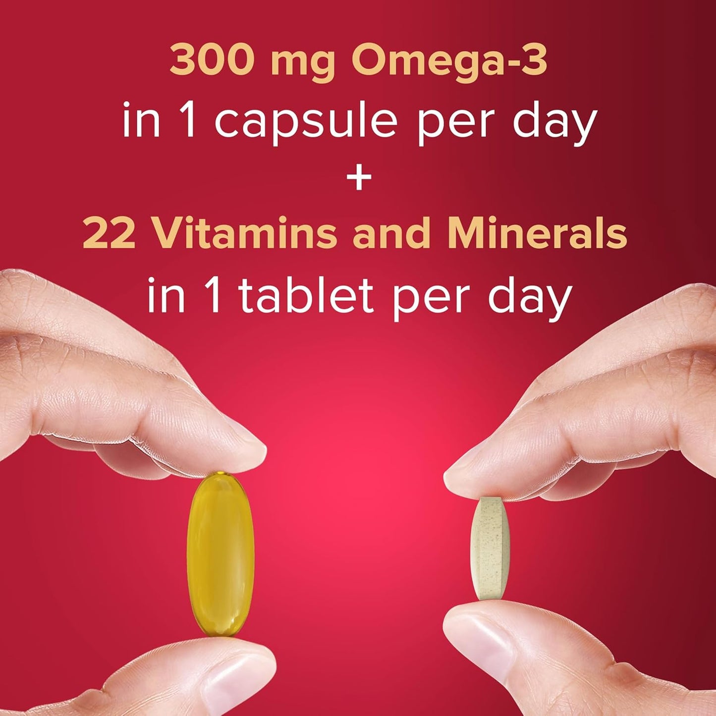 Seven Seas Omega-3 and Multivitamins Man 50 plus