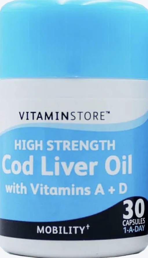 Vitamin Store High Strength Cod Liver Oil 30’s