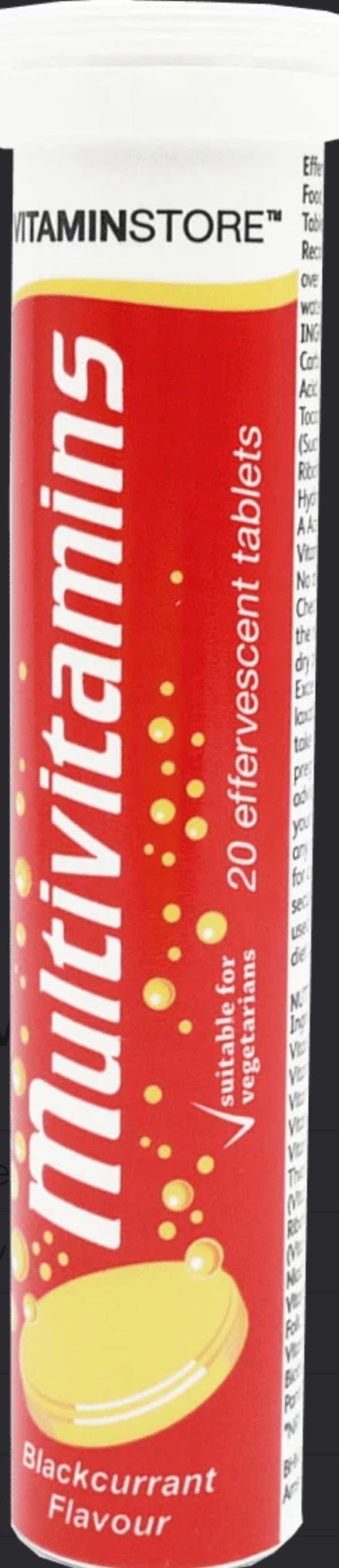 Vitamin Store Effervescent Multivitamin Tabs 20’s