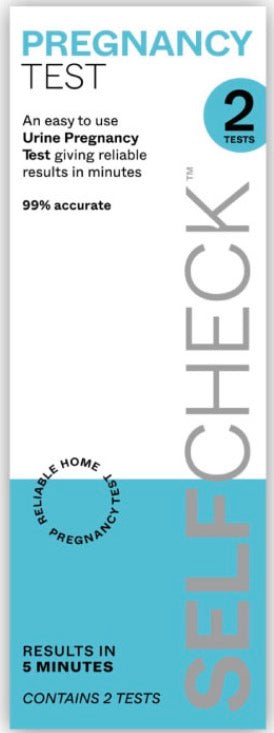 Selfcheck Urine Pregnancy Test