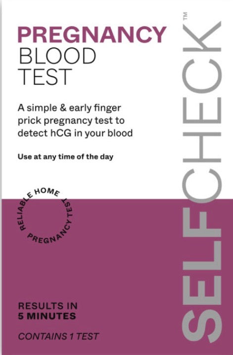 Selfcheck Pregnancy Blood Test